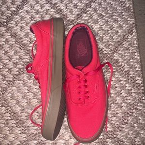 Vans Red Sneakers